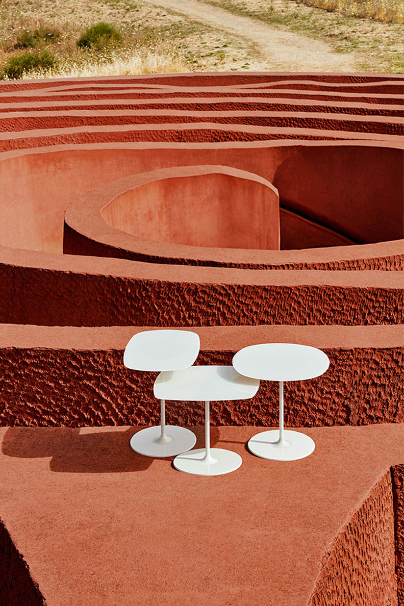 שולחן צד Thierry Side Table Burgundy S