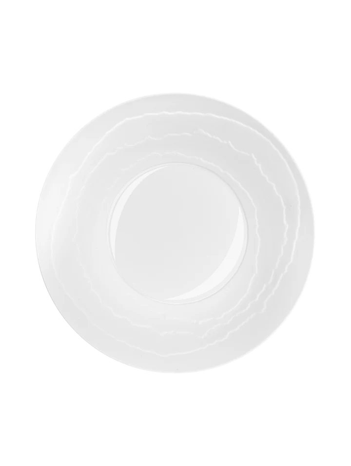 צלחת גורמה Akemi White