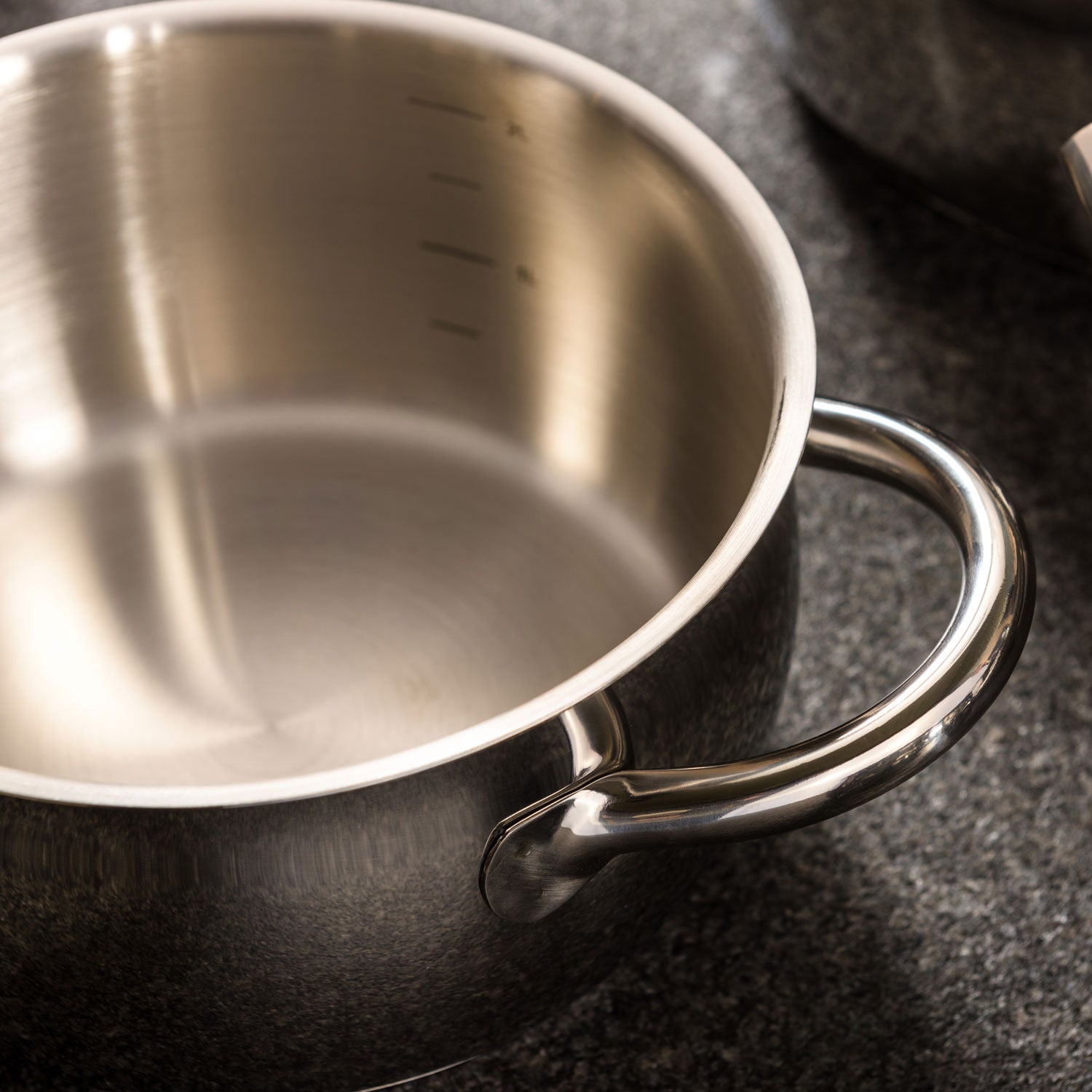 סיר עמוק עם מכסה Deep Pot With Glass Lead Gourmet 24Ø