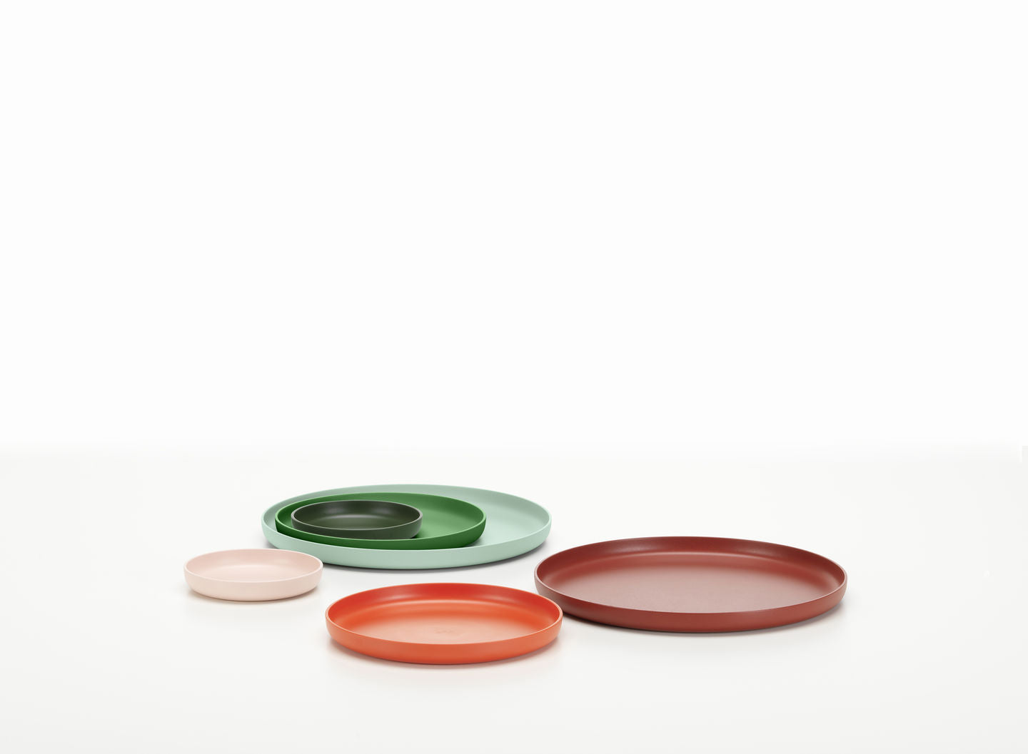 סט 3 מגשים MOR Trays Red
