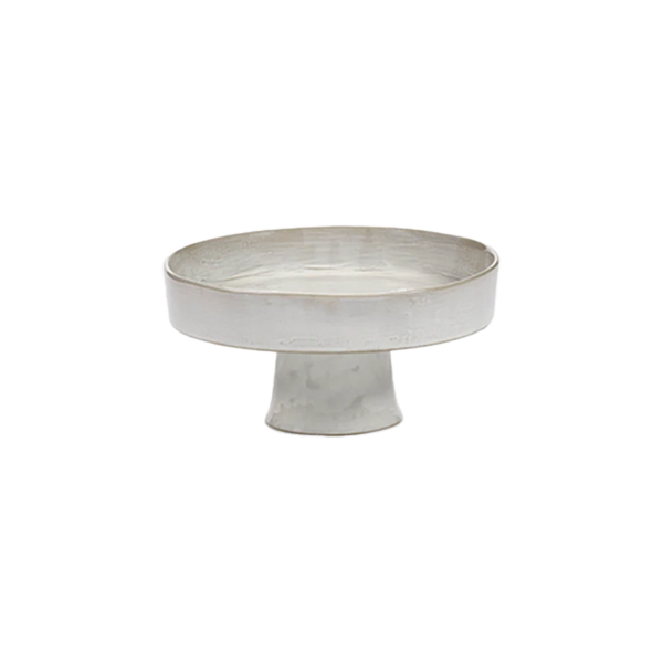 קערה על רגל La Mere Off White