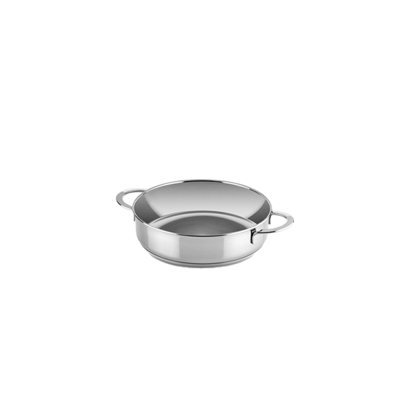 סיר סוטאז׳ עם מכסה Frying Pan With Glass Lead Gourmet 26Ø