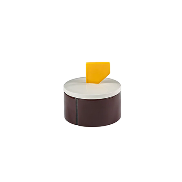 נר ריחני Scented Candle 03 Burgandy/Yellow Large