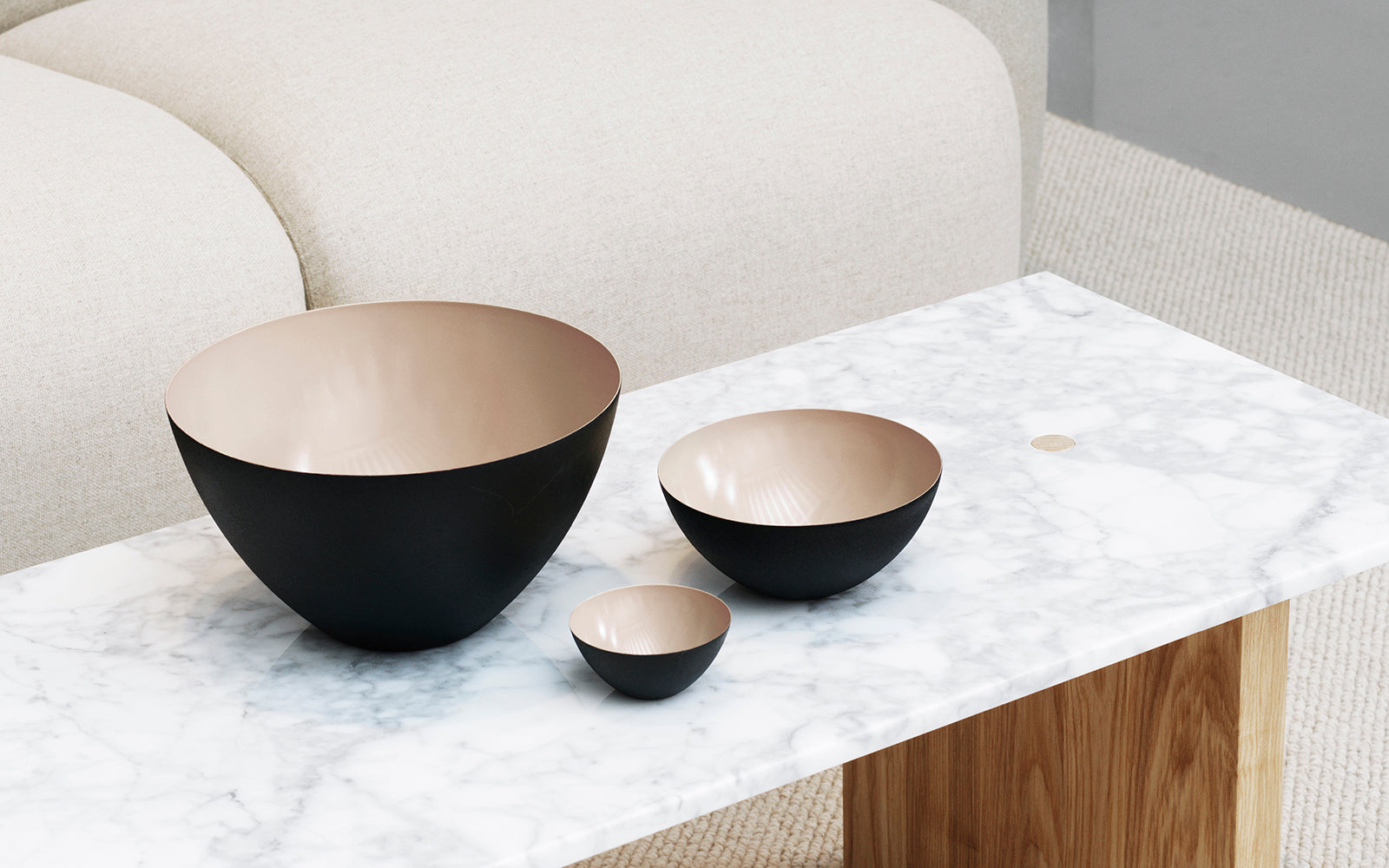קערה Krenit Bowl Sand Ø38cm