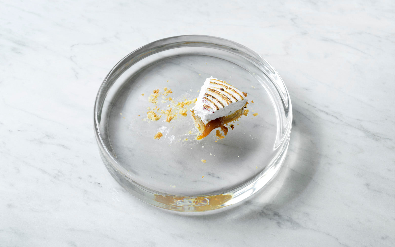 צלחת הגשה Mass Dish Glass Ø17cm