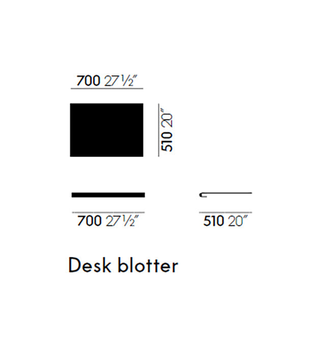 משטח עבודה Blotter Soft Pad Black
