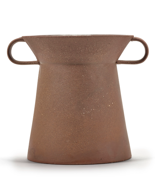 אגרטל עם ידית Marie-Ann Vase 03 Brick Red