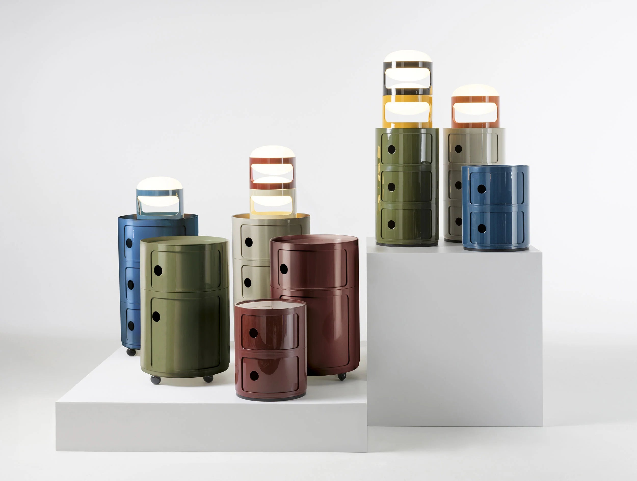 KD28 Lamp Burgundy מנורת שולחן