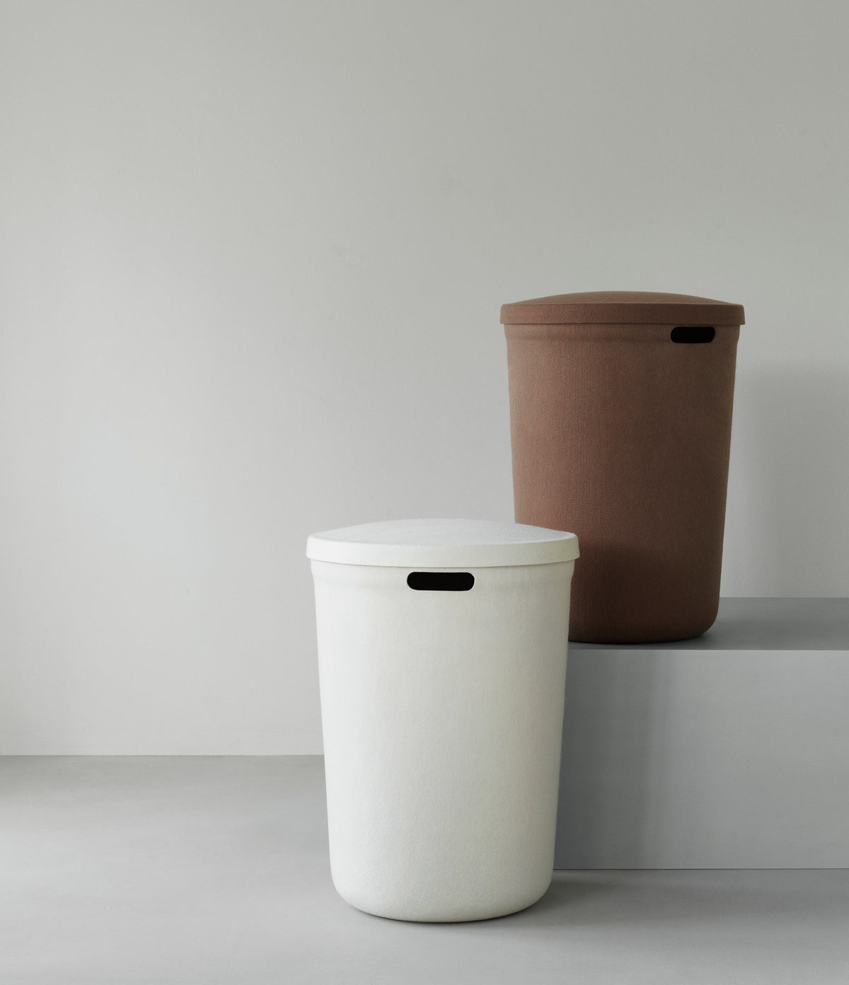 סל כביסה Hide Laundry Basket Brown