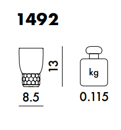 Jellies Family Crystal כוס