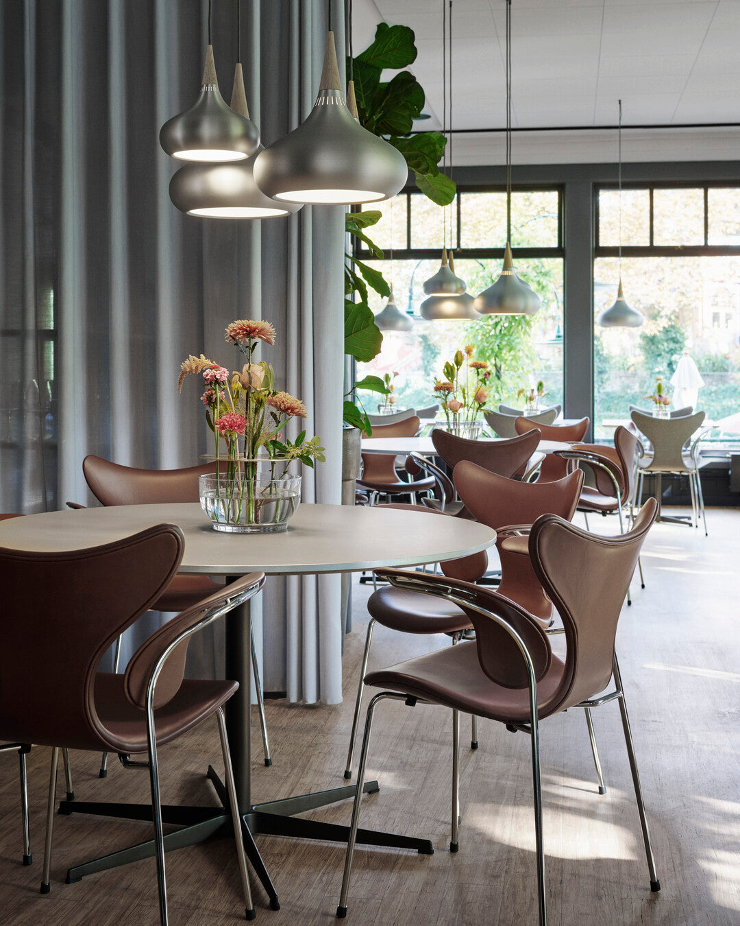 אגרטל Ikebana Vase זכוכית זהב גדול