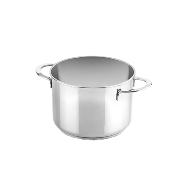 סיר עמוק עם מכסה Deep Pot With Glass Lead Gourmet 24Ø
