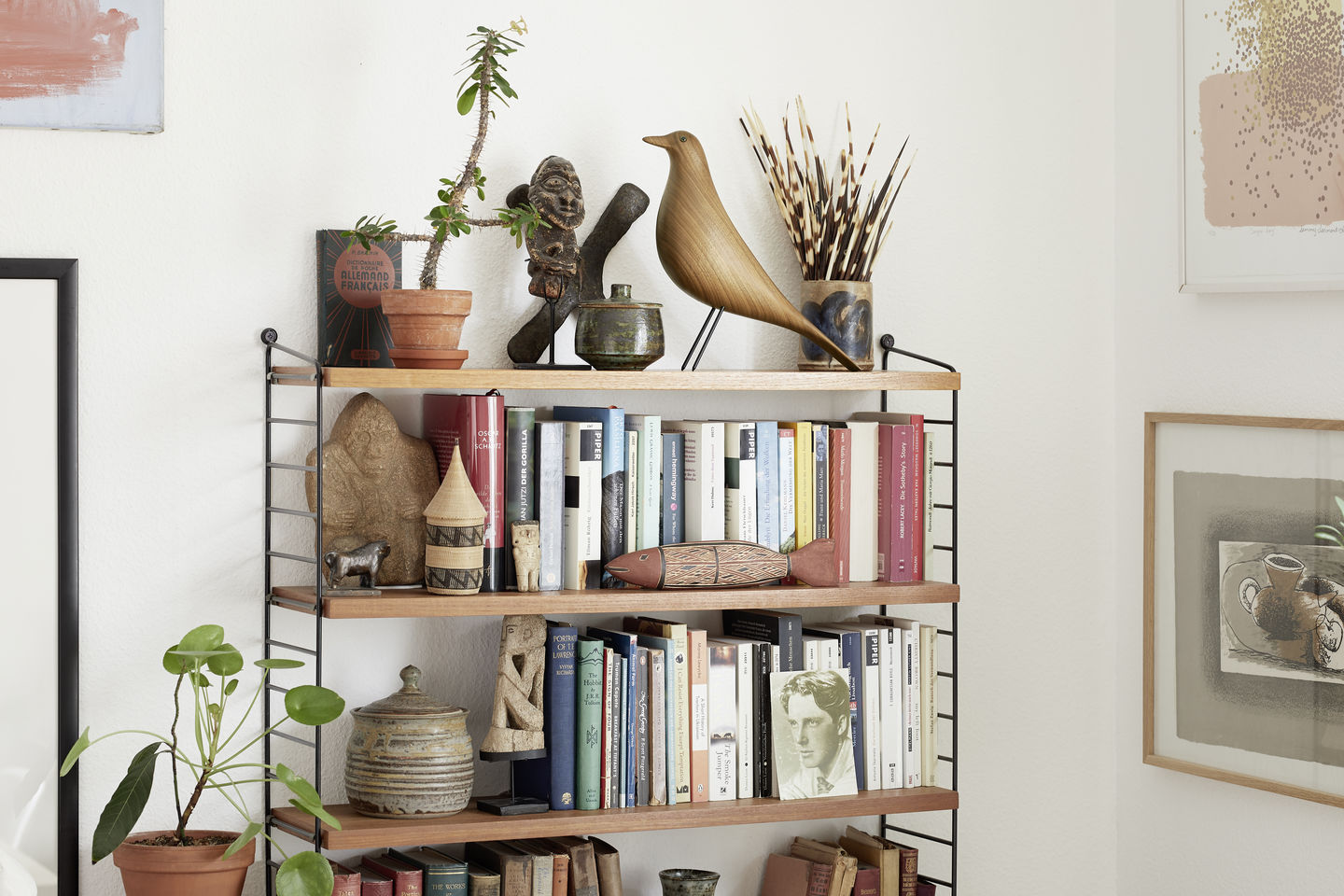 ציפור Eames House Bird Ash Cotton White