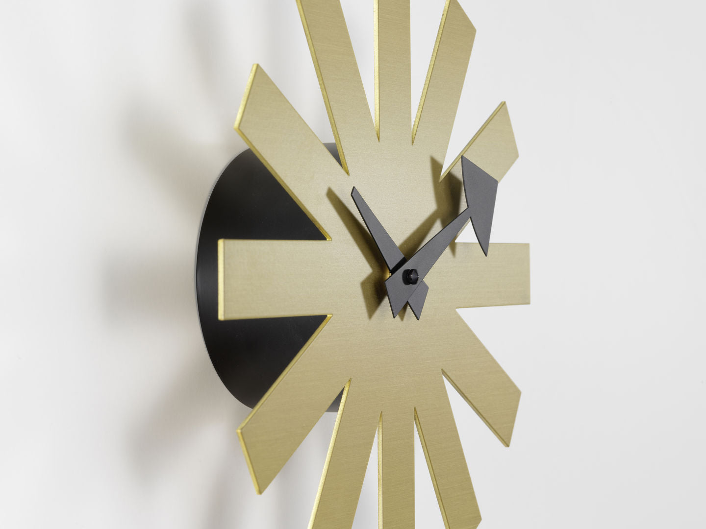 שעון Nelson Asterik Clock Brass