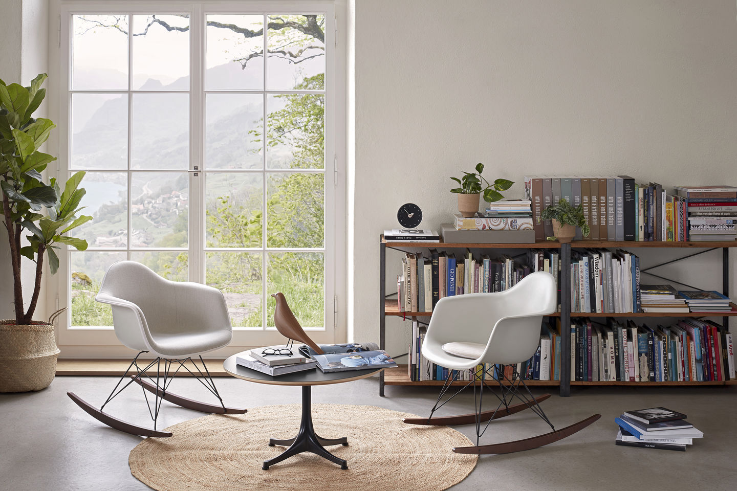ציפור Eames House Bird Ash Cotton White