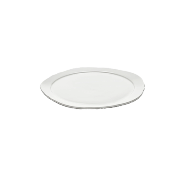 סט 4 צלחות Ø27 Plate 02 Silhouette White
