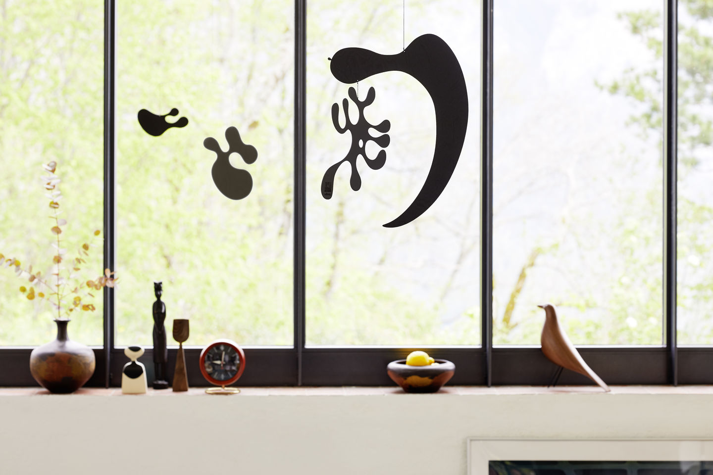 ציפור Eames House Bird Ash Cotton White