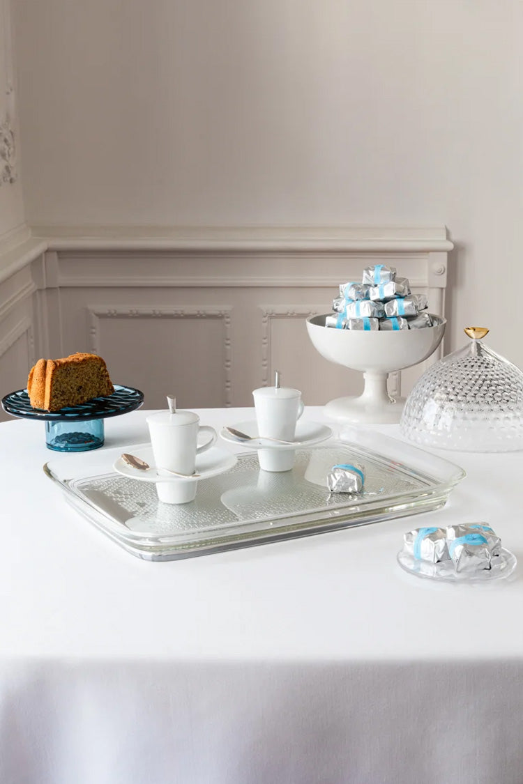 TeaTime Vassoio Chrome מגש