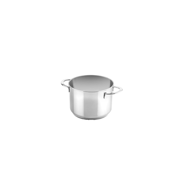 סיר עמוק עם מכסה Deep Pot With Glass Lead Gourmet 22Ø