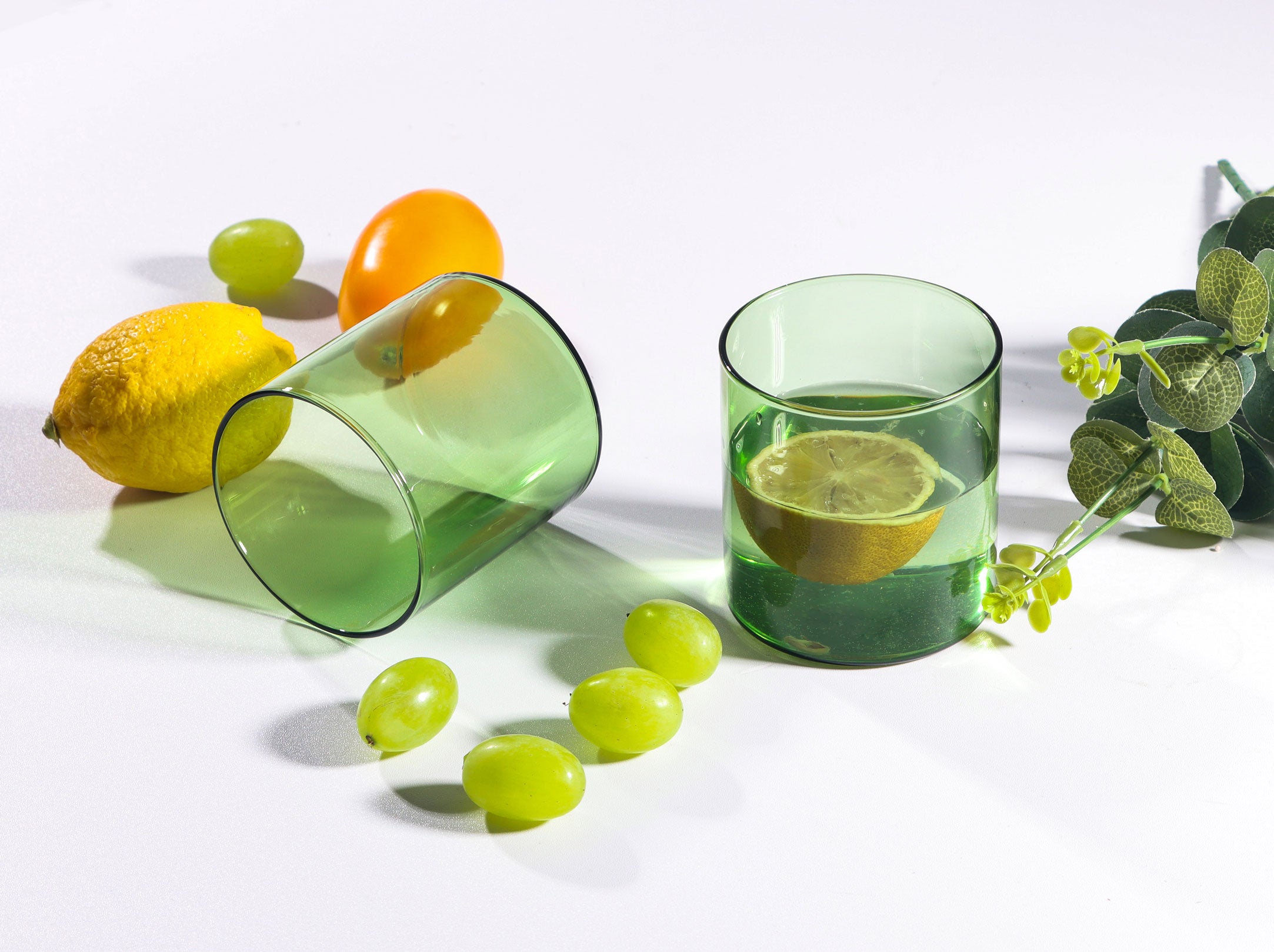 סט 6 כוסות שתייה Drinking Glasses Green
