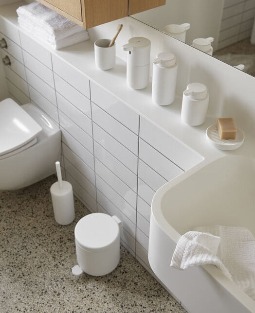 פח פדל Pedal bin UME White