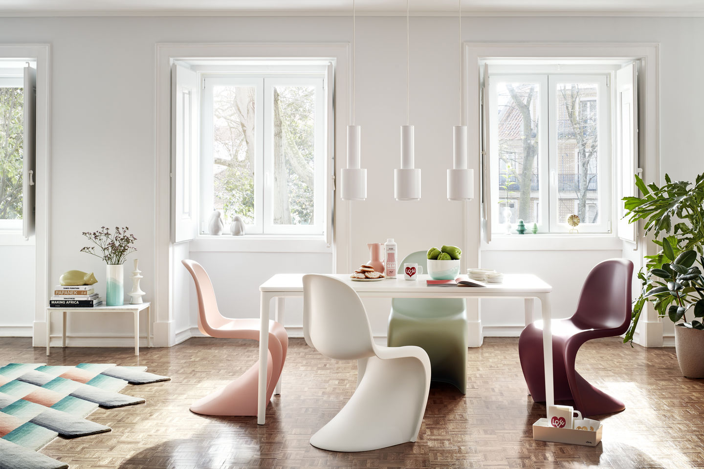 כסא Panton Matt Soft Mint
