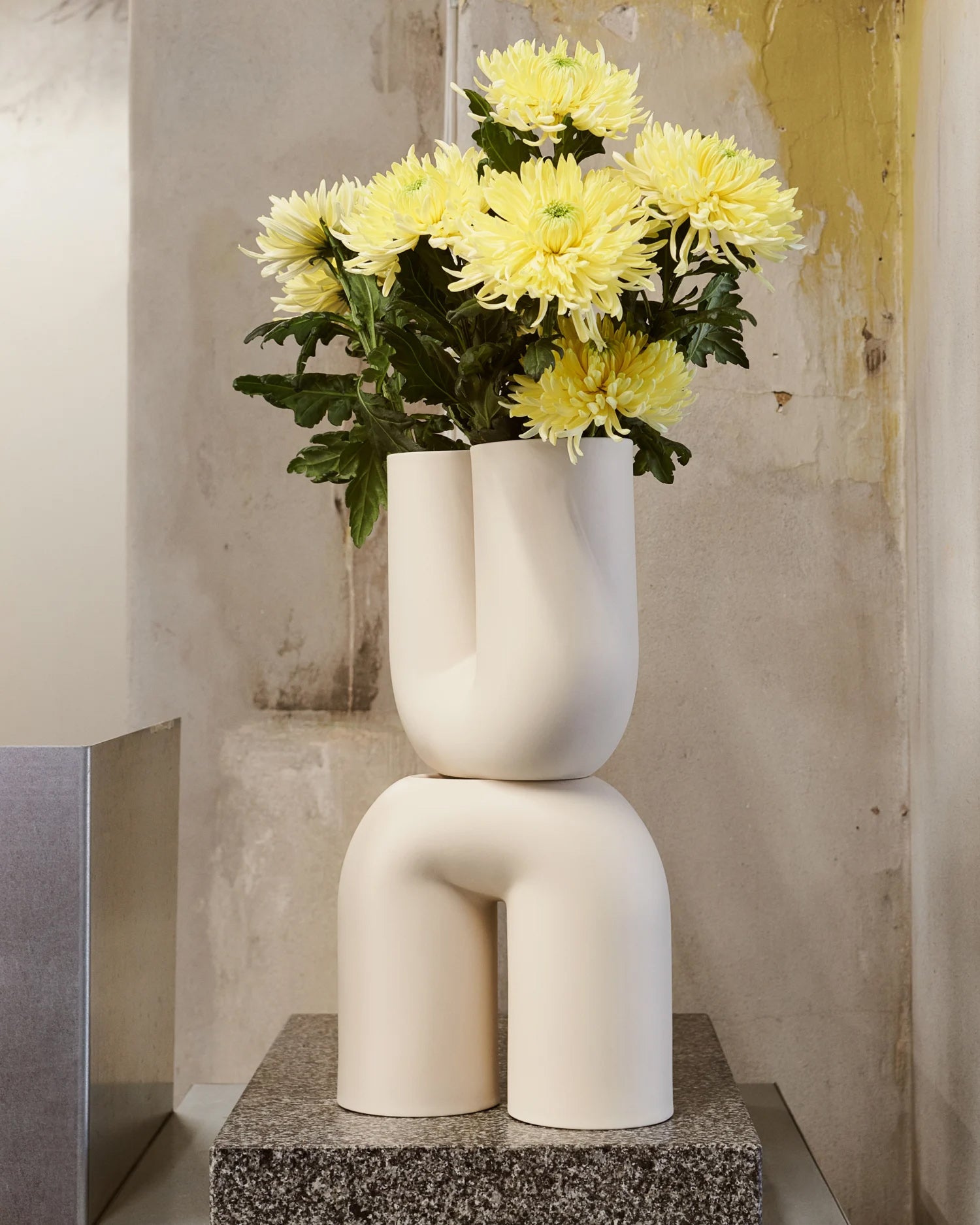 אגרטל Kink Vase Sand