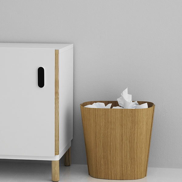 פח Tales of Wood Office Bin Oak