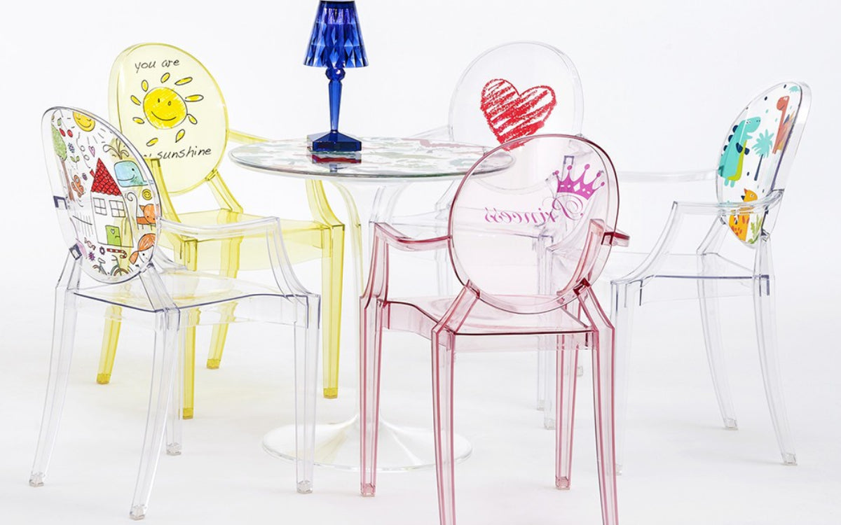 כיסא ילדים Lou Lou Ghost Special Edition Philippe Starck