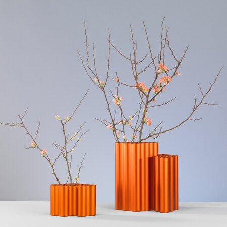 אגרטל Nuage Vase Brunt Orange (Large)
