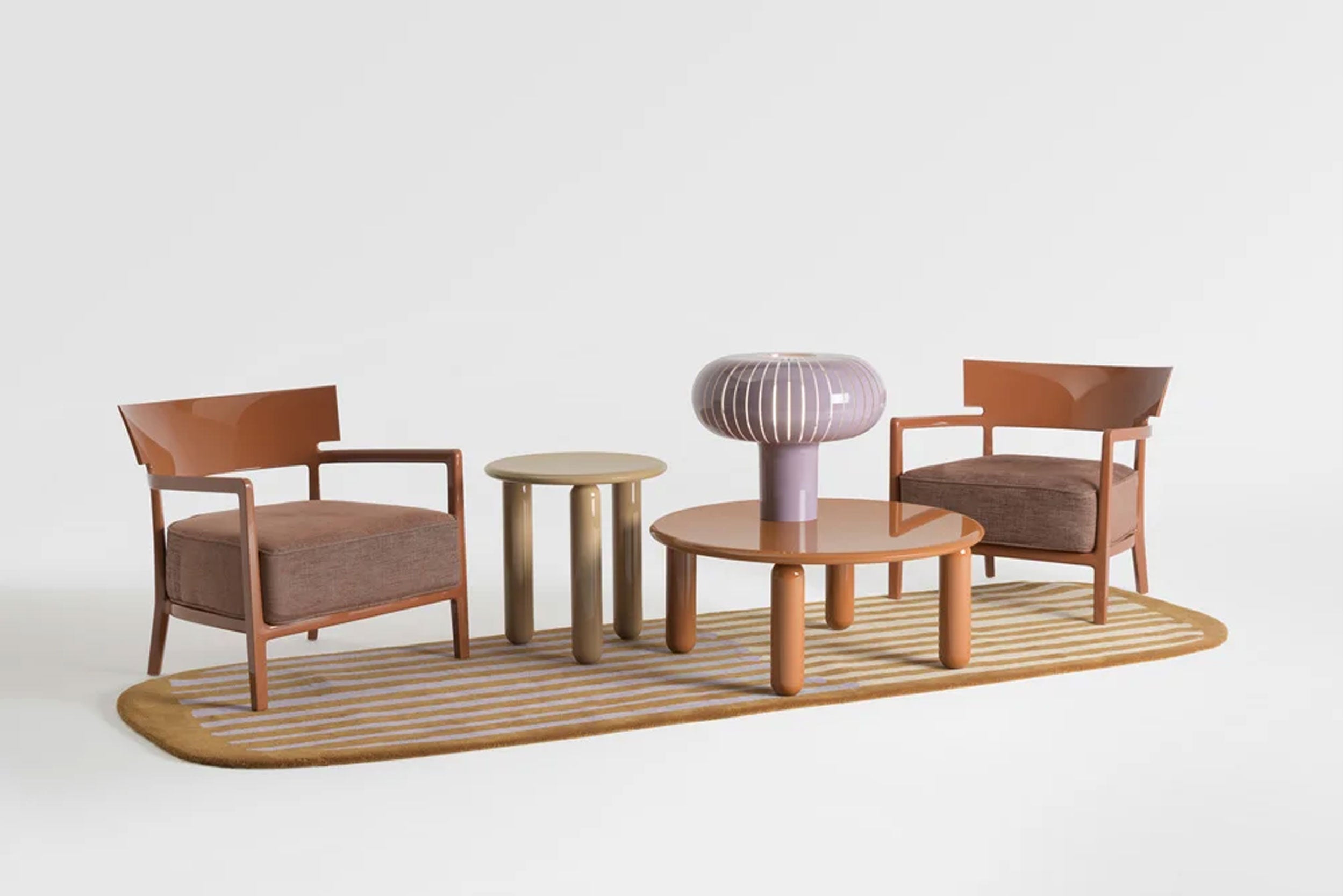 מנורת שולחן Tersa Lamp Black/White