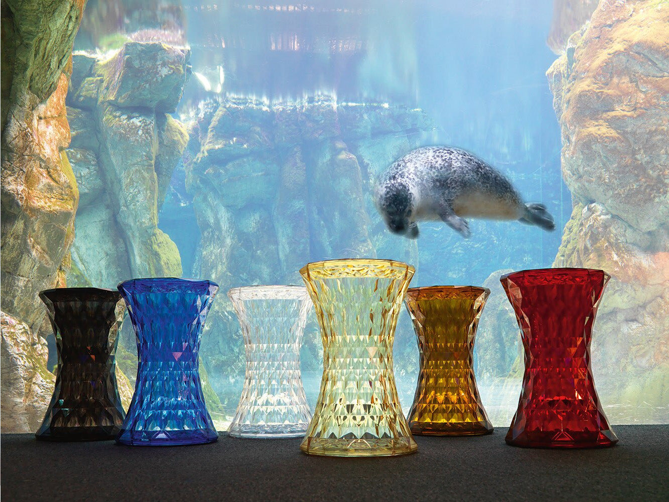 Stone amber שרפרף