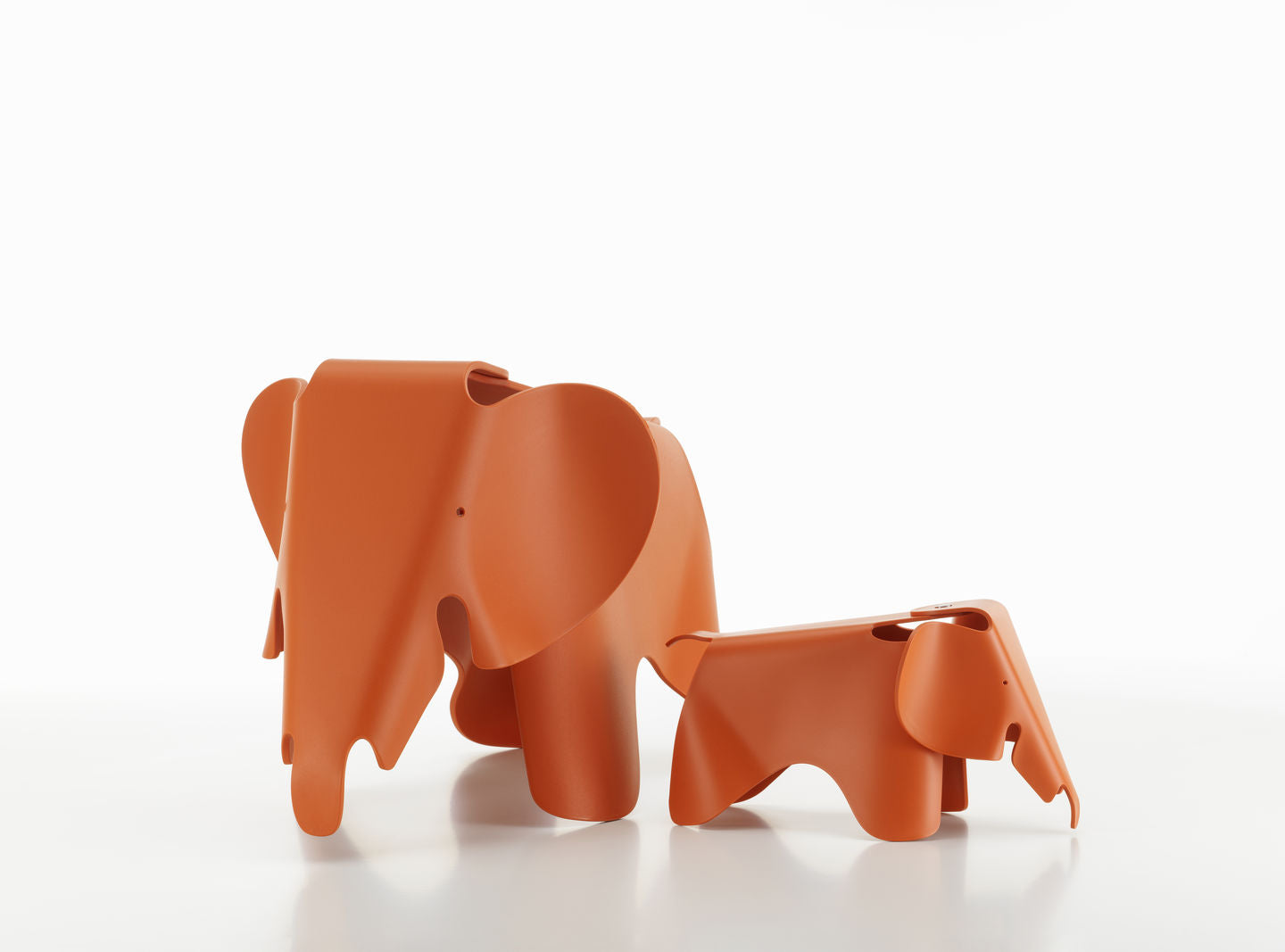 פיל Eames Elephant Red Orange (small)