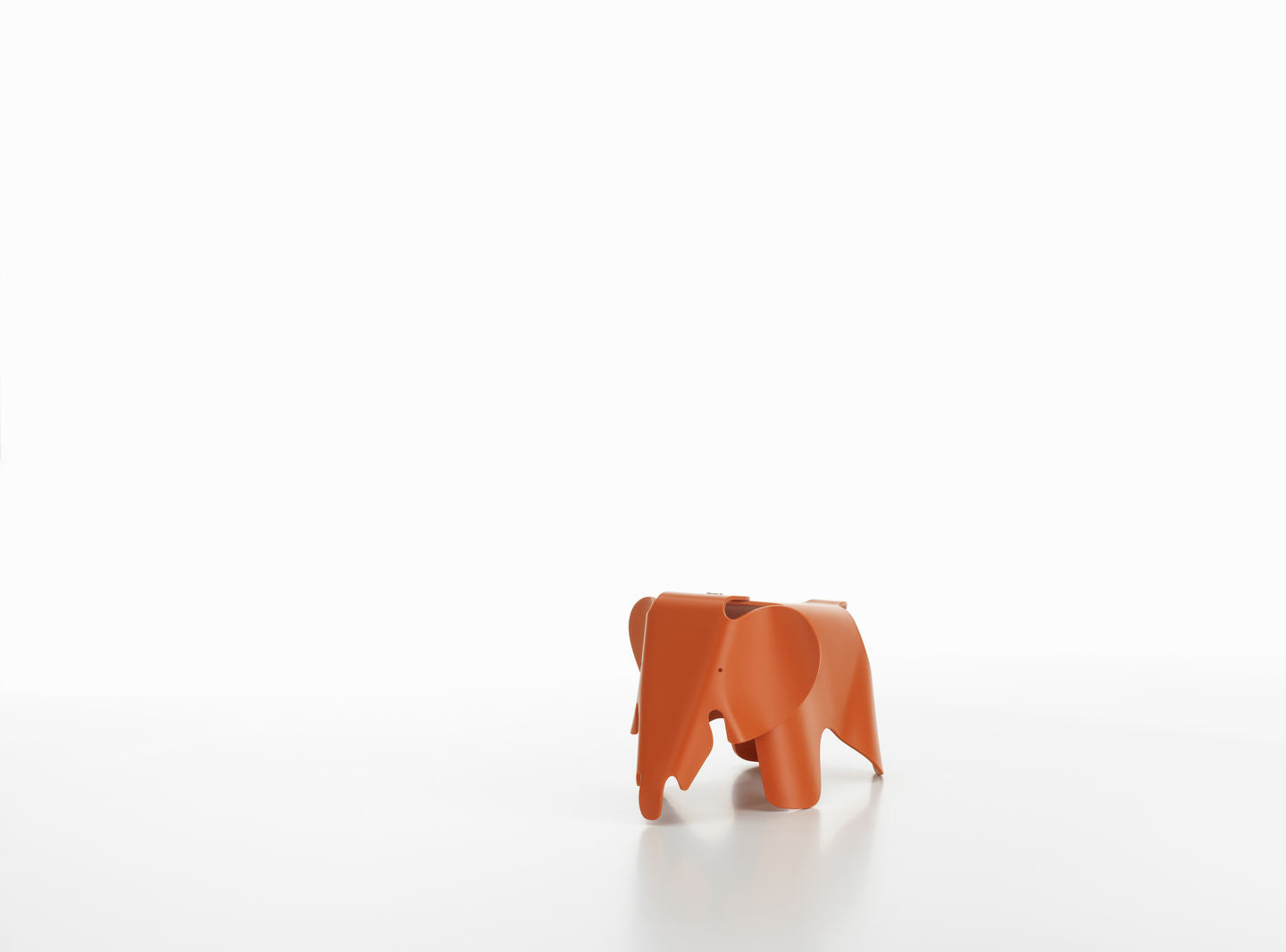 פיל Eames Elephant Red Orange (small)