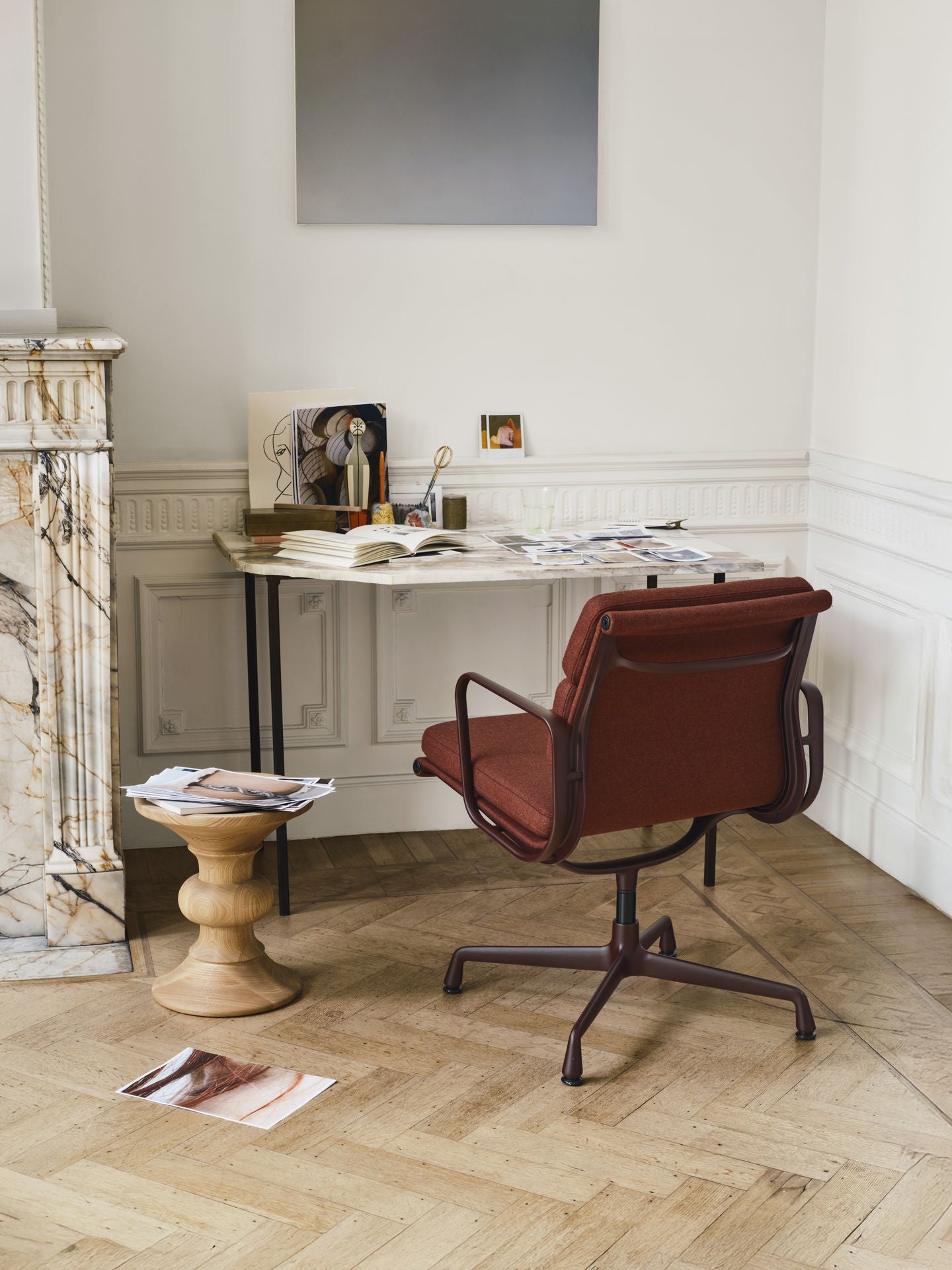ציפור Eames House Bird Ash Cotton White