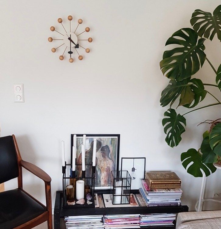שעון Ball Clock Natural Beech