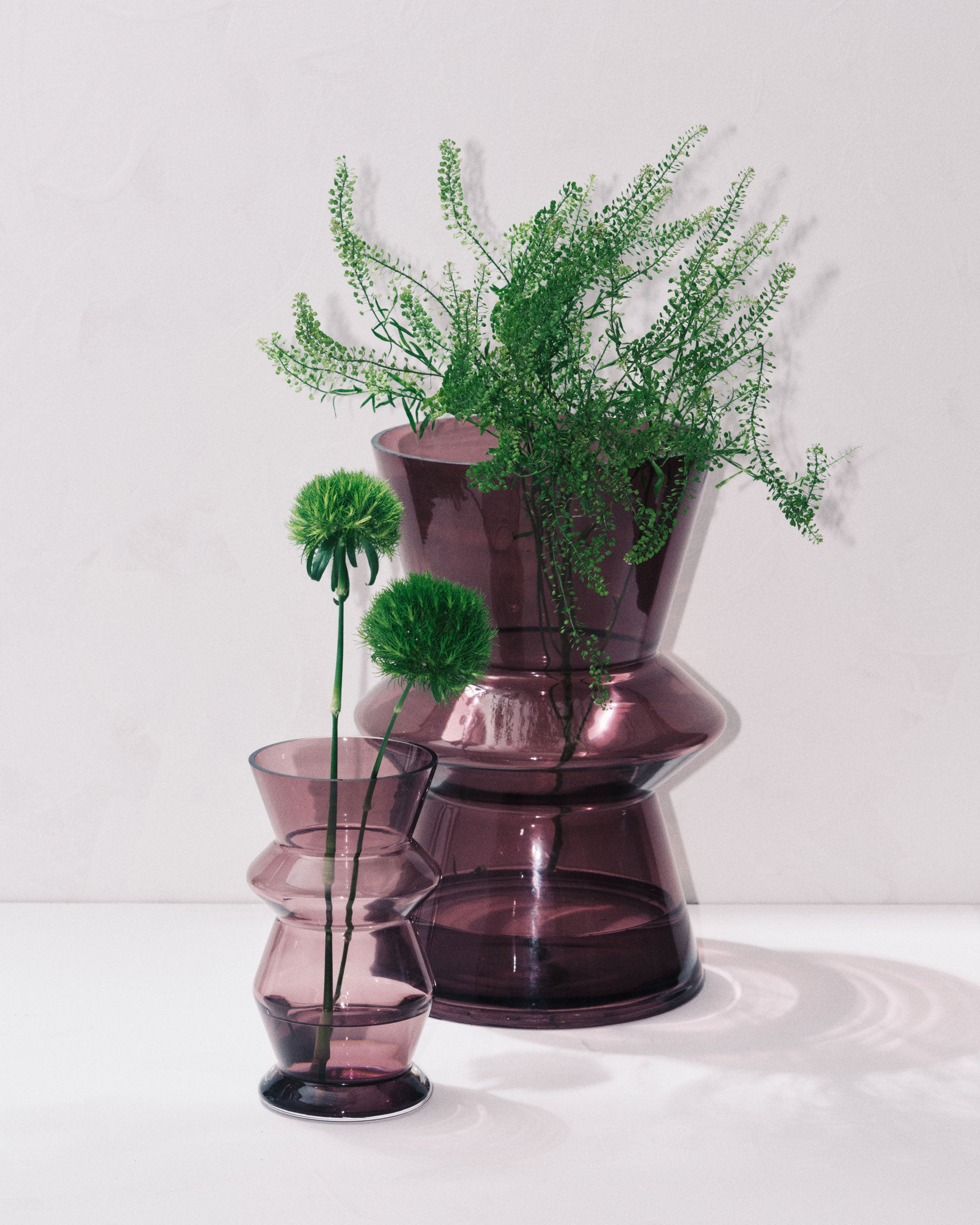 אגרטל זכוכית Vase Violet (Medium)