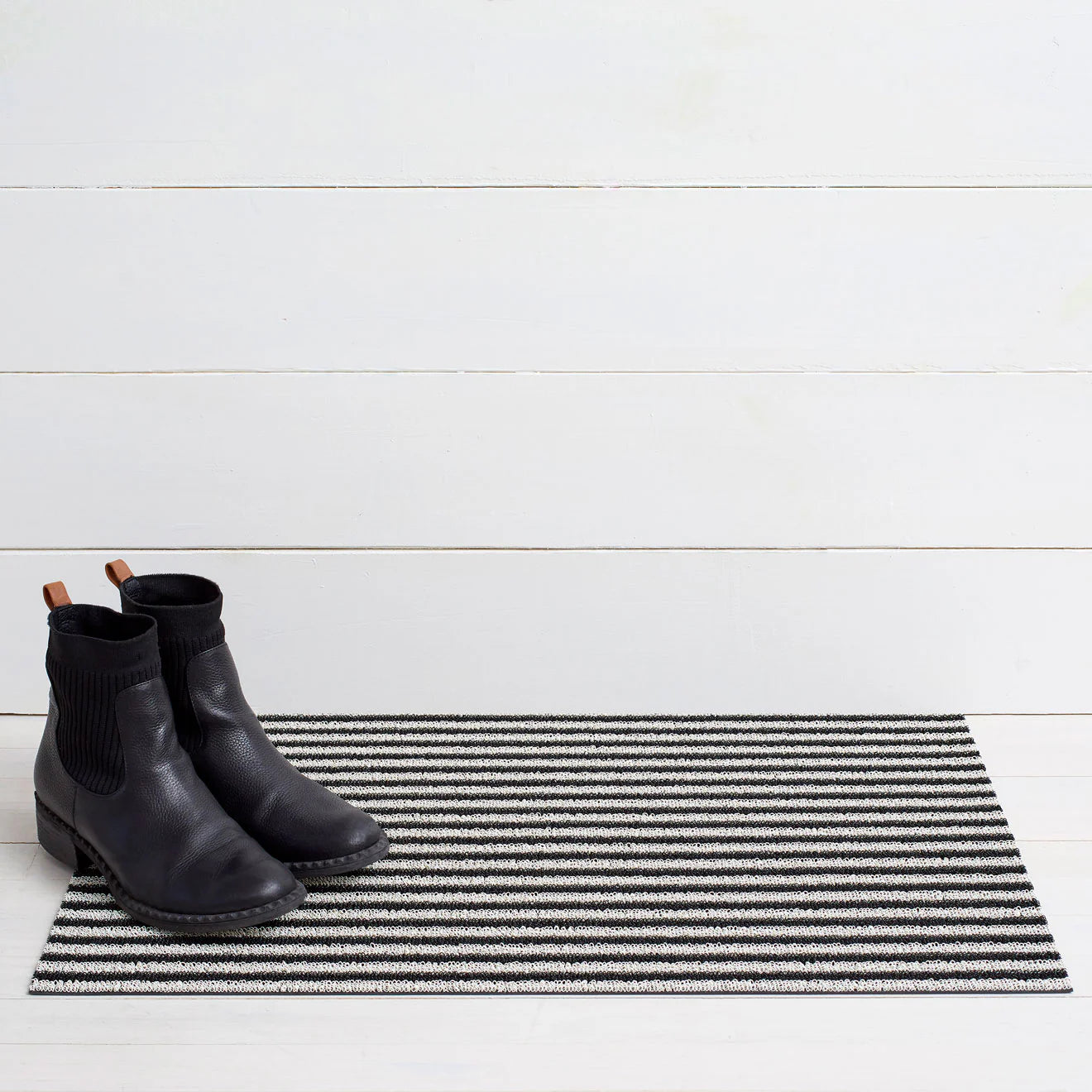 שטיח Breton Stripe Shag Mat Gravel