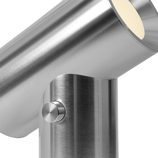 מנורה Beam Table Lamp Polished Aluminum