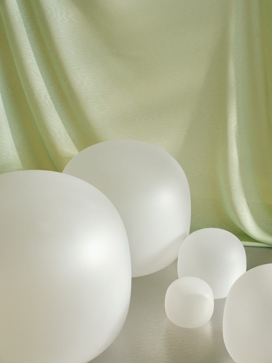 מנורה Rime Pendant Lamp / Ø 37 cm White
