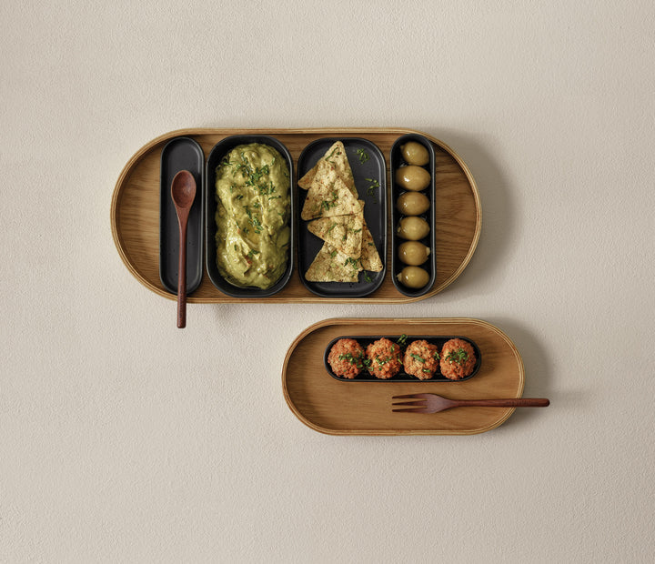 מגש Wood Tray Oval (Medium)