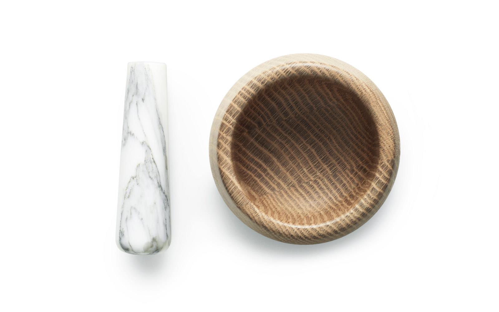 מכתש עלי Craft Mortar & Pestle White