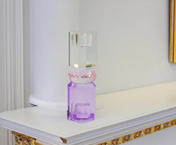 פמוט קריסטל Crystal holder Medium