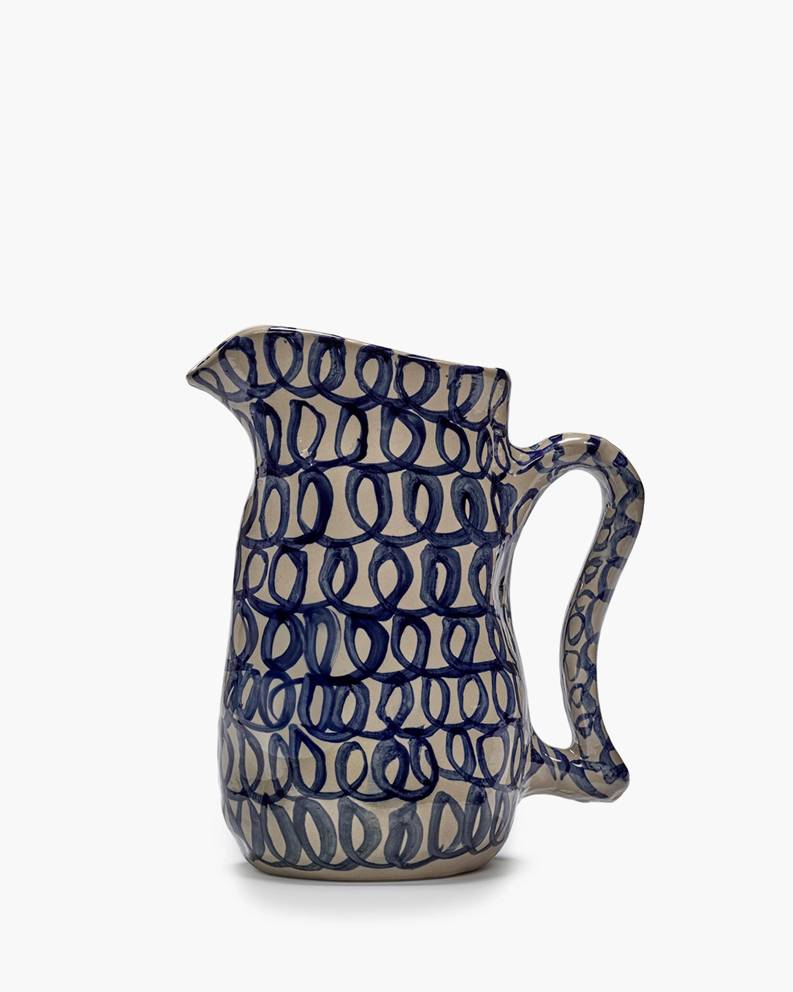 קראף Ceramic Jug Charly Blue