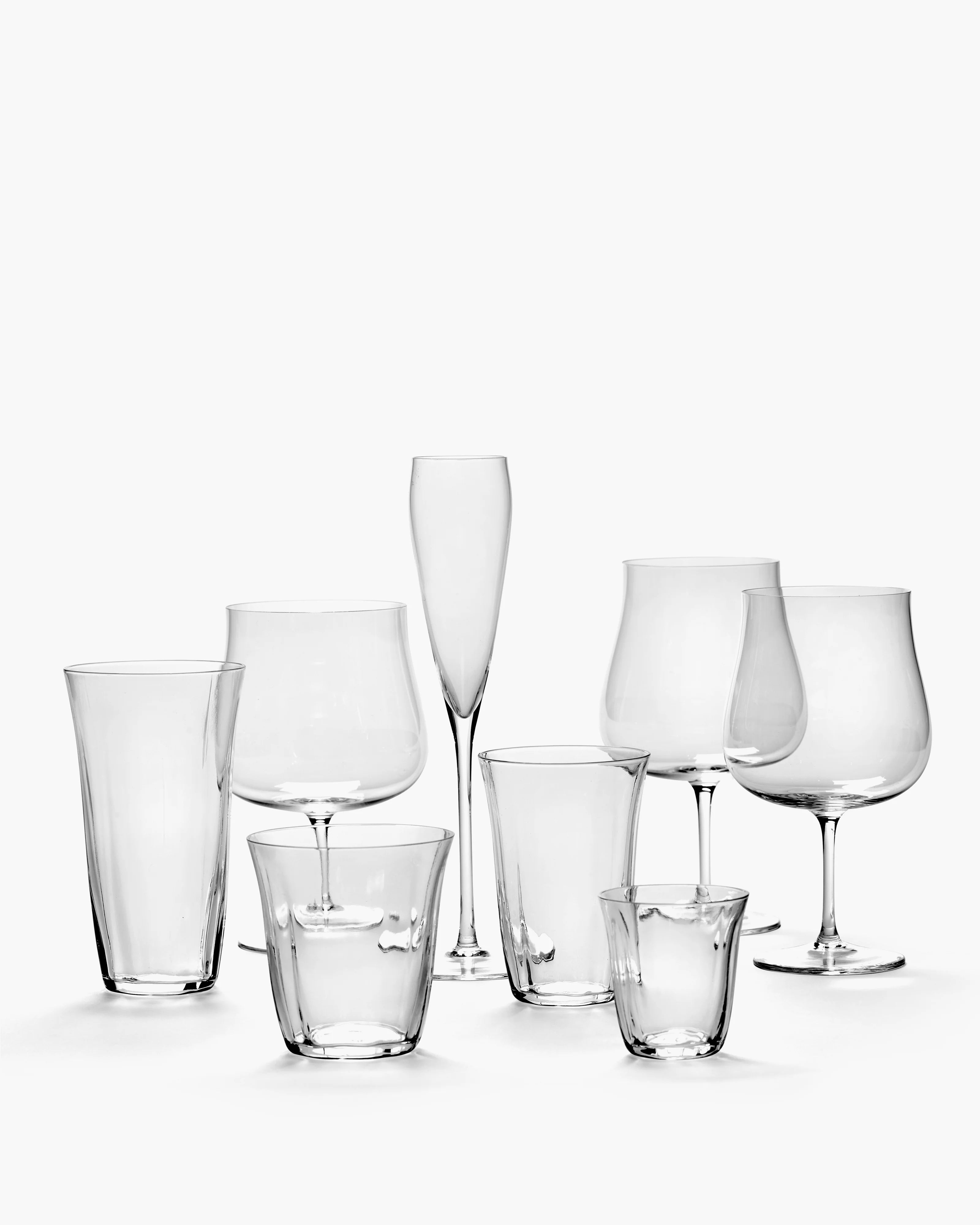 כוס זכוכית Tumbler Transparent Silhouette (medium)