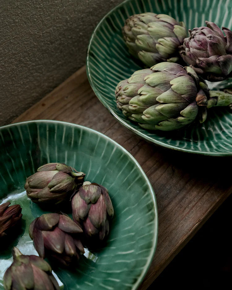 זוג צלחות הגשה Serving Plate S Verde Green