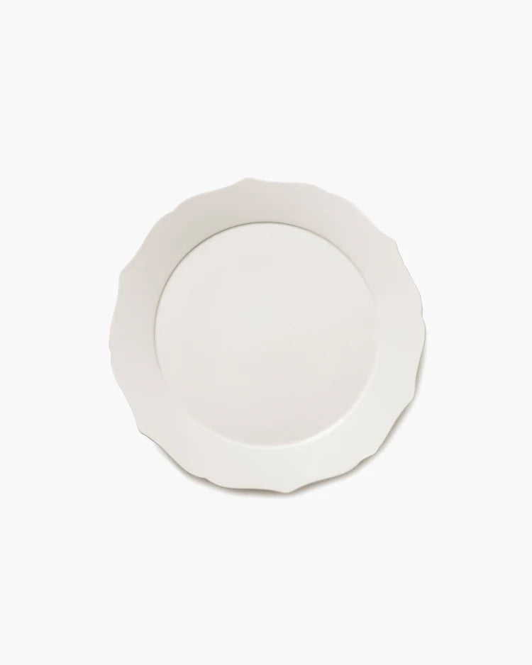 סט 4 צלחות מנה עיקרית Ø26cm Dinner Plate Silhouette White