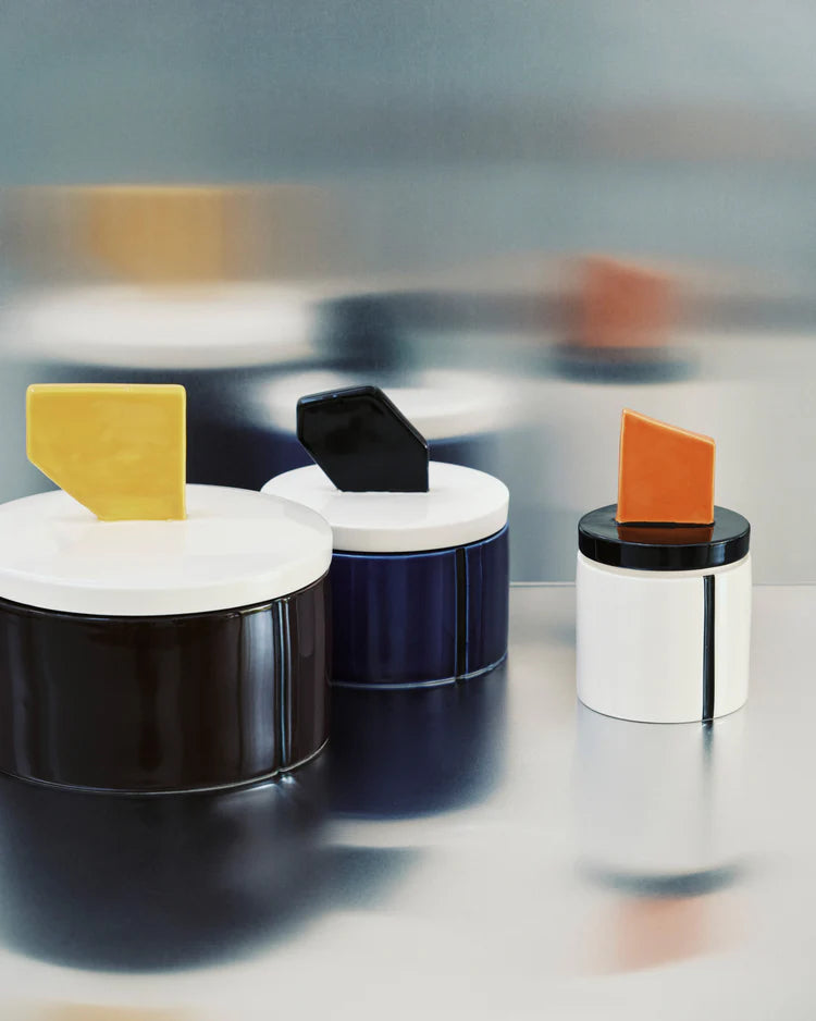 נר ריחני Scented Candle 02 Black/Orange Small