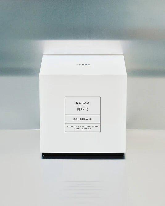 נר ריחני Scented Candle 01 Blue/Black Medium