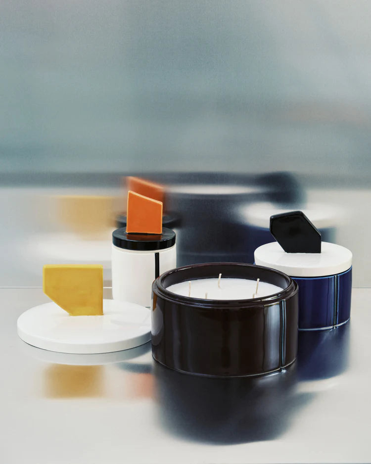 נר ריחני Scented Candle 01 Blue/Black Large